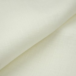 Tkanina lniana dekoracyjna ecru - 220g