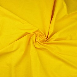 bawełniana jednokolorowa żółta