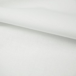 Tkanina bawełniana jednokolorowa biała belka