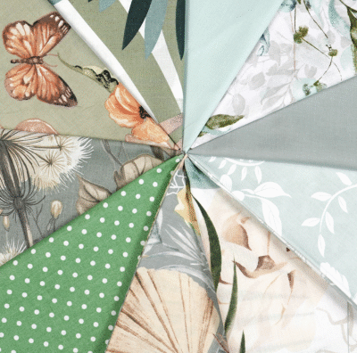 Bawełna wzorzysta (bawełna drukowana) – tkanina na pościel i dekoracje Bawełna wzorzysta (bawełna drukowana) – tkanina na pościel i dekoracje