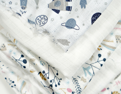 Tetra bawełniana – miękka tkanina na pieluszki i akcesoria