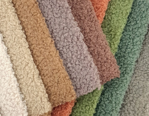 Tkanina Boucle Bukla